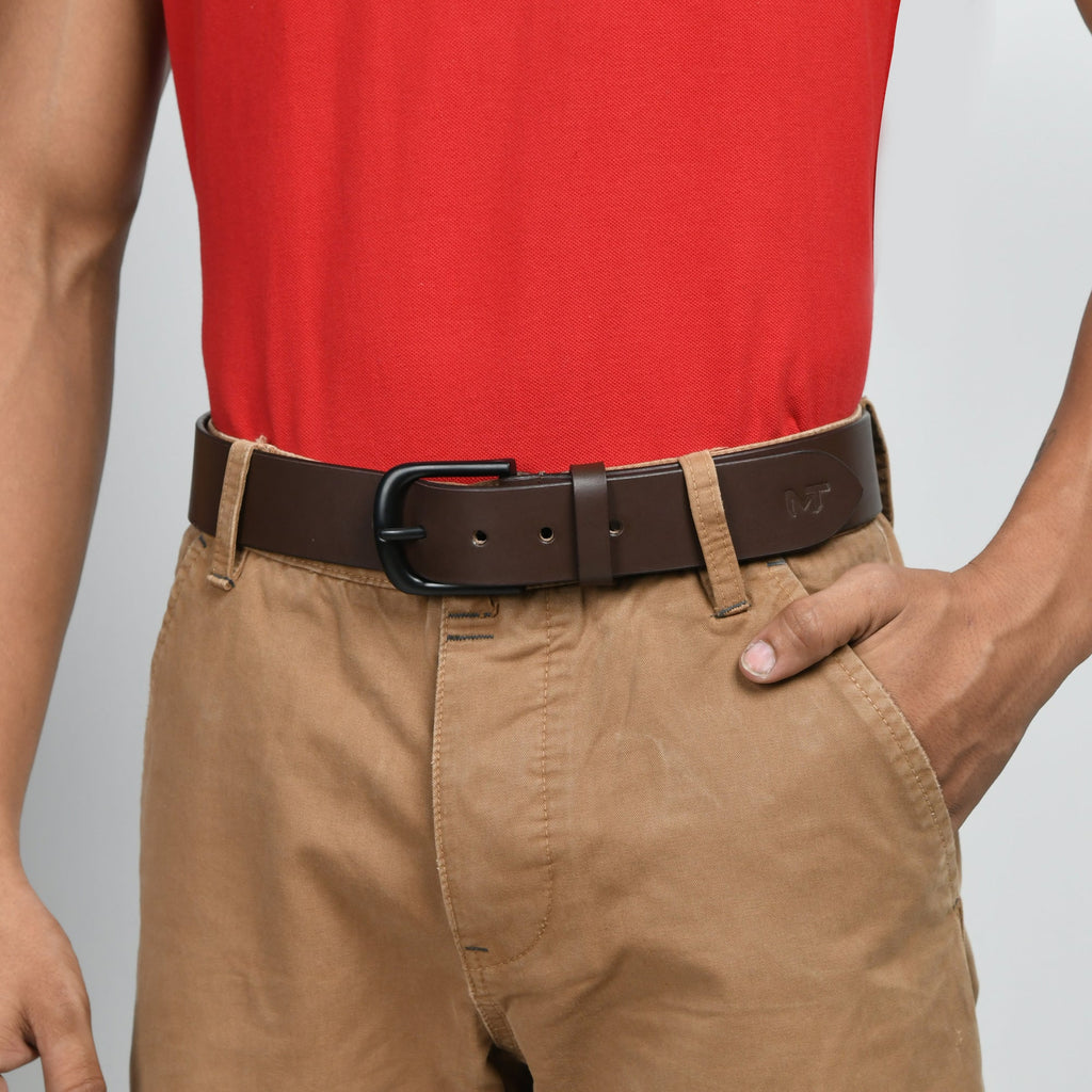 Prestige Brown Leather Belt Classy Leather Bags