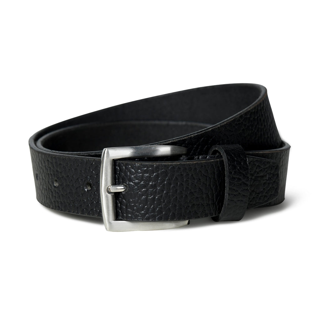 Nexus Black Leather Belt Classy Leather Bags