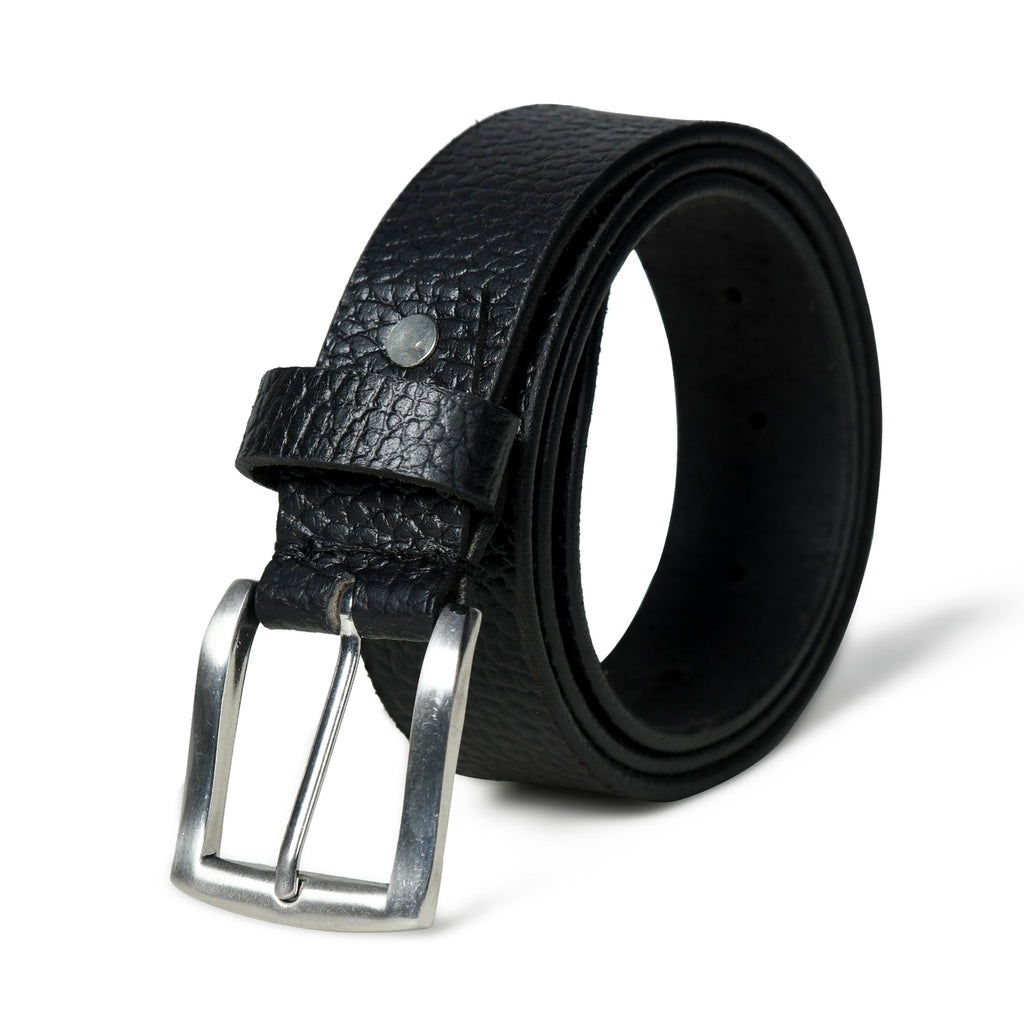 Nexus Black Leather Belt Classy Leather Bags