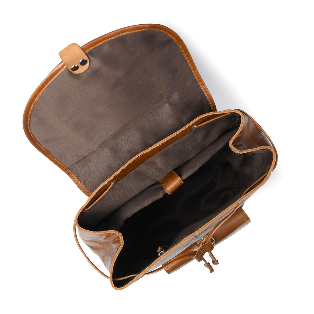 Kingston Tanned Backpack Classy Leather Bags