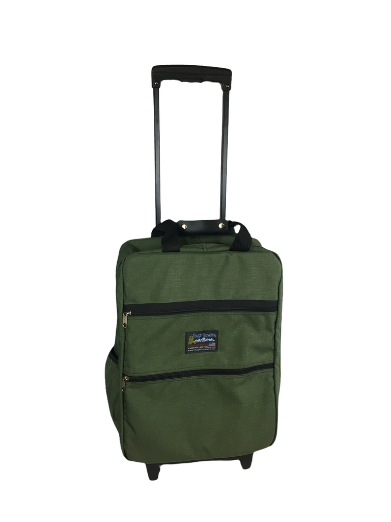 CLIPPER Rolling Carry-On Luggage (Made in USA) Tough Traveler - Made in USA since 1970