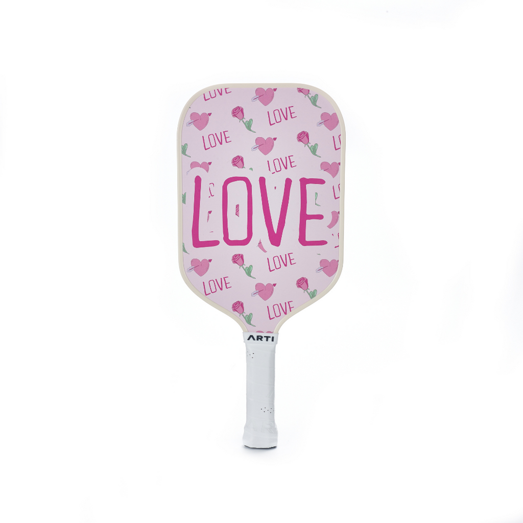 ARTI Fiberglass "Valentine's" Pickleball Paddle Set ARTI