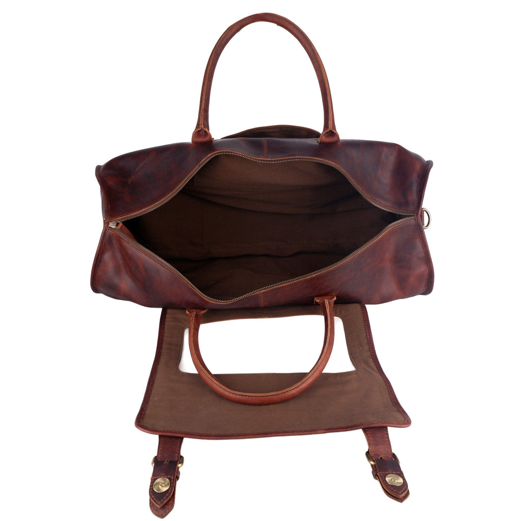 The Piston Duffle Classy Leather Bags
