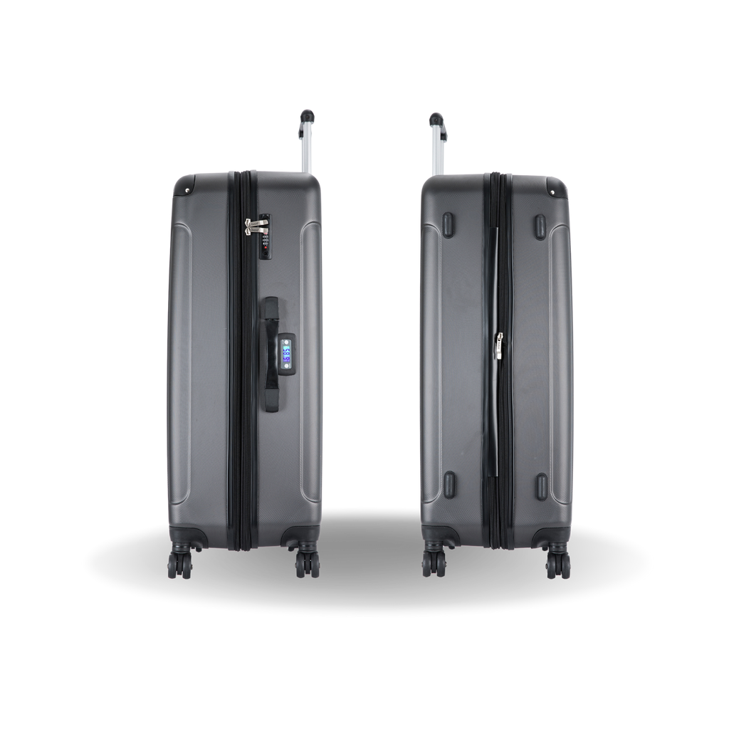 INTELY 3 Piece Set 20''/28''/32'' with Built-in Digital Weight Scale Dukap