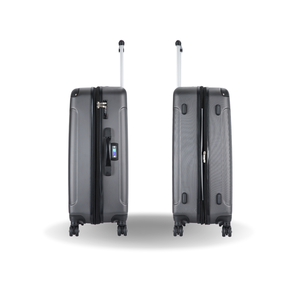 INTELY 2 Piece Set 20''/28'' with Built-in Digital Weight Scale Dukap