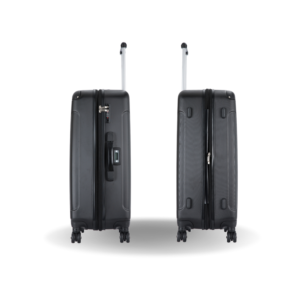 INTELY 2 Piece Set 20''/28'' with Built-in Digital Weight Scale Dukap