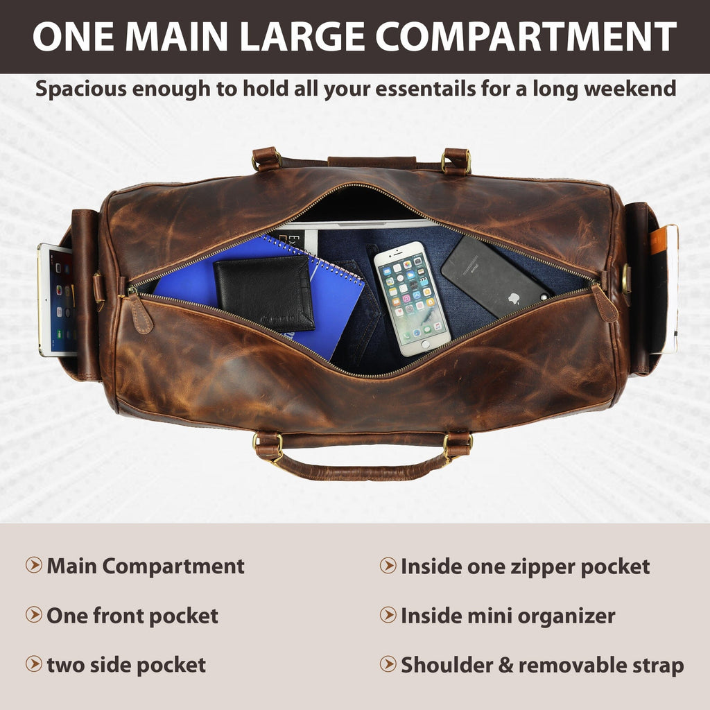 Safari Buffalo Traveller Classy Leather Bags