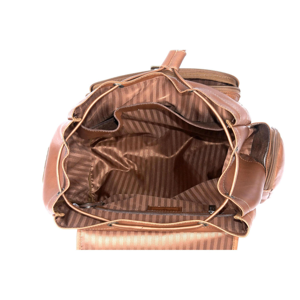 Claire Chase Uptown leather Backpack - LuggageDesigners