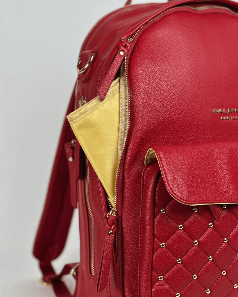 The Daphne Diaper Bag - Crimson Baldwin Baby Company