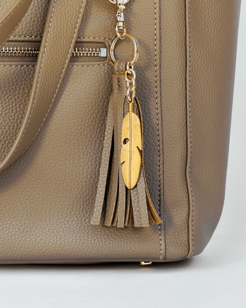 The Lillian Diaper Bag - Driftwood Baldwin Baby Company