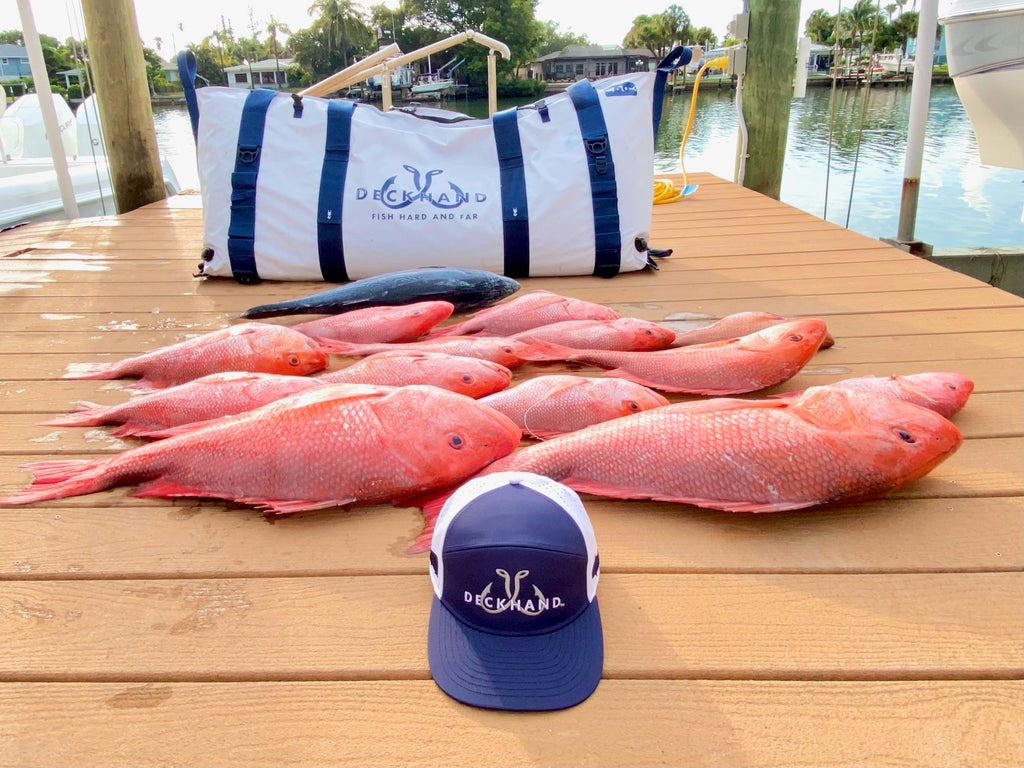 Aqua Performance Hat Deckhand Sports