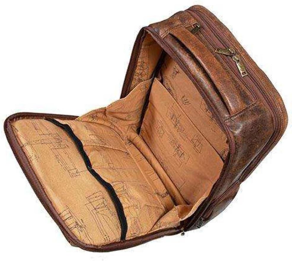 Scully Unisex Leather Front Flap Backpack Scully