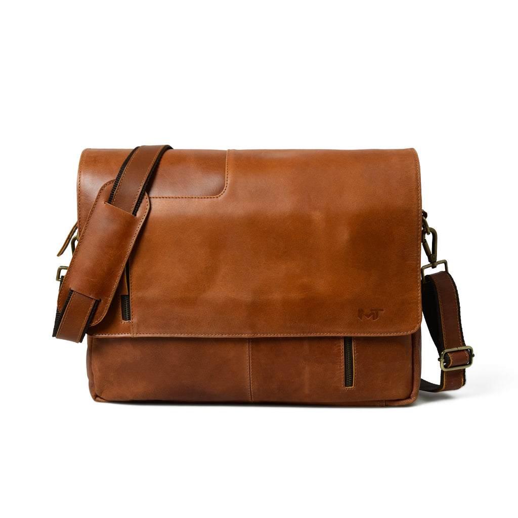 Wilson Tan Leather Crossbody Bag Classy Leather Bags