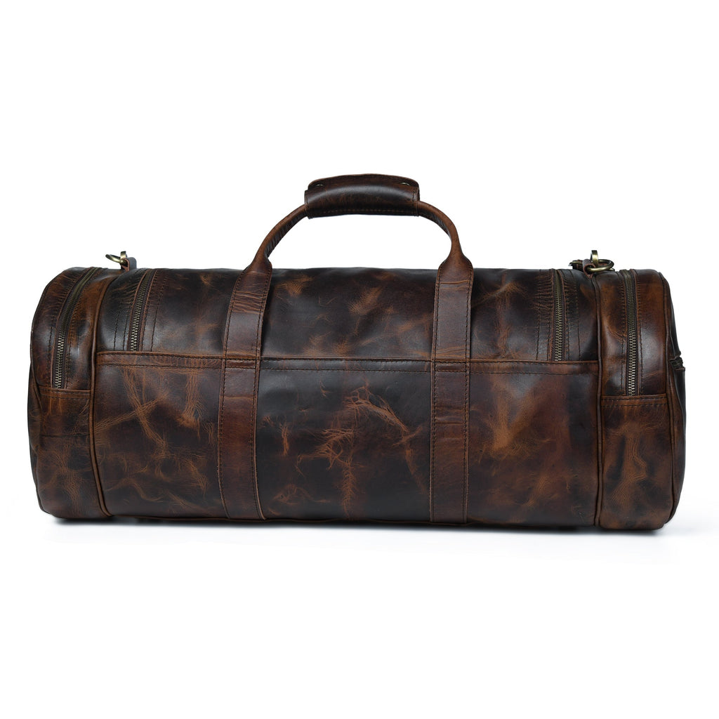 Textured Carter Duffel Classy Leather Bags