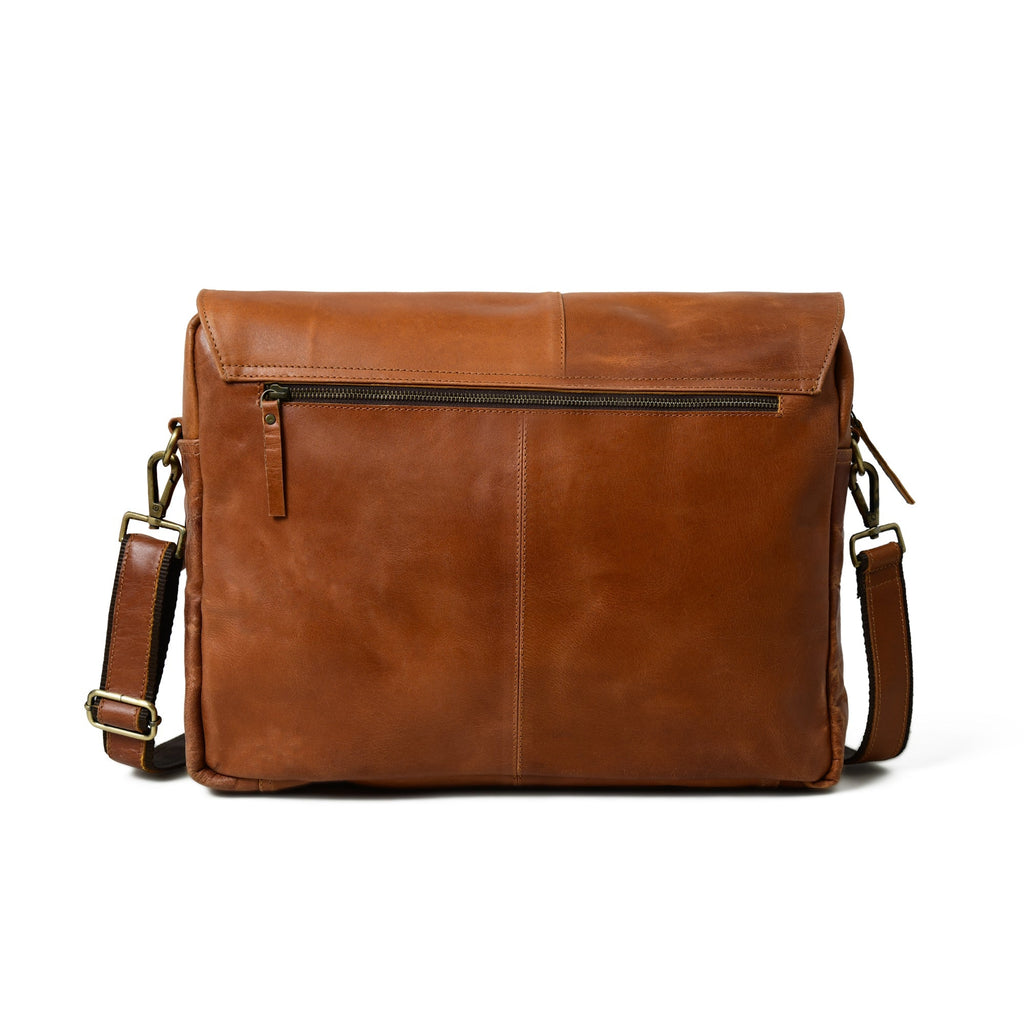Wilson Tan Leather Crossbody Bag Classy Leather Bags