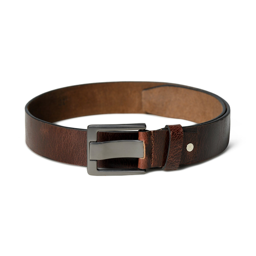 Timberline Dark Brown Leather Belt Classy Leather Bags