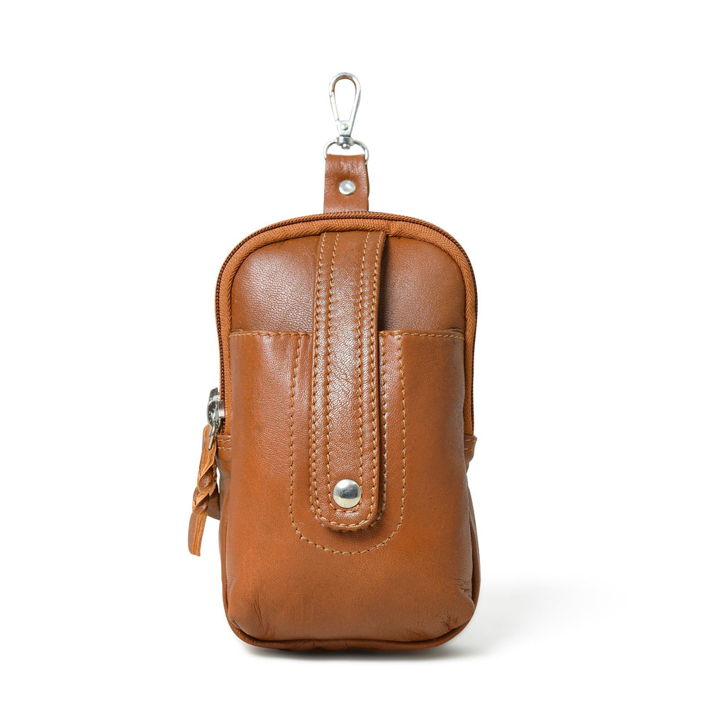 Jet-Set Organizer: Leather Phone Pouch Classy Leather Bags