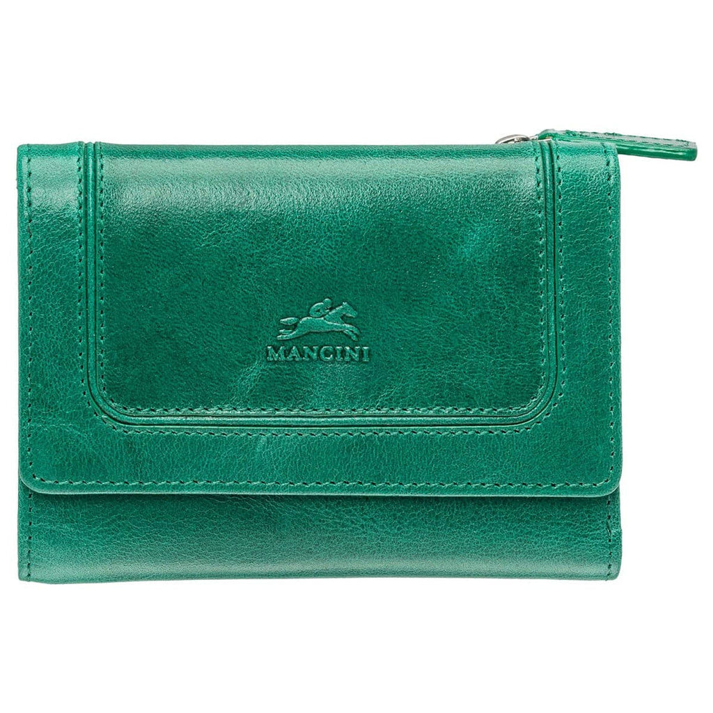 Mancini South Beach RFID Secure Medium Clutch Wallet Mancini