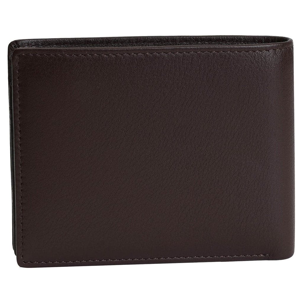 Mancini Sonoma Secure RFID Leather Center Wing Wallet Mancini
