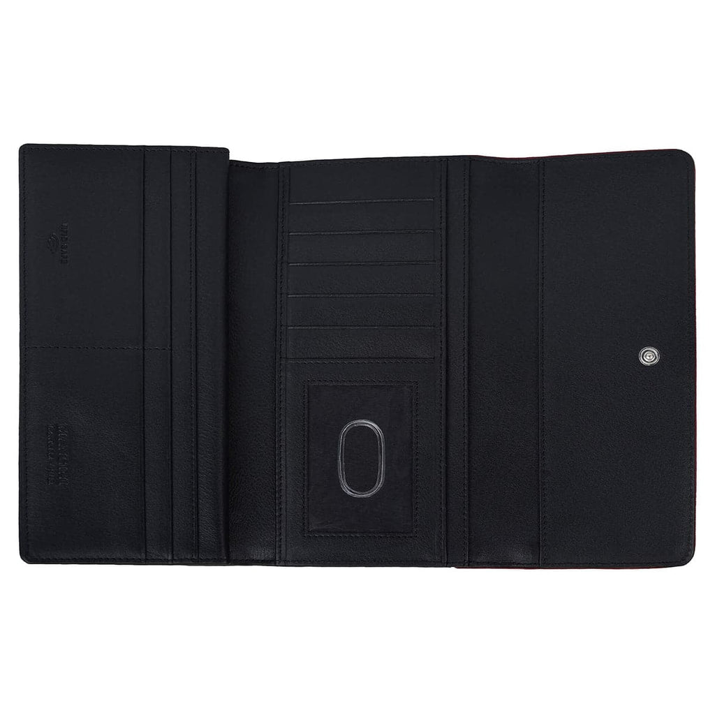 Mancini Sonoma Women’s Leather Quad fold Wallet with Enhanced RFID Protection Mancini