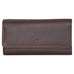 Mancini Sonoma Women’s Leather Quad fold Wallet with Enhanced RFID Protection Mancini