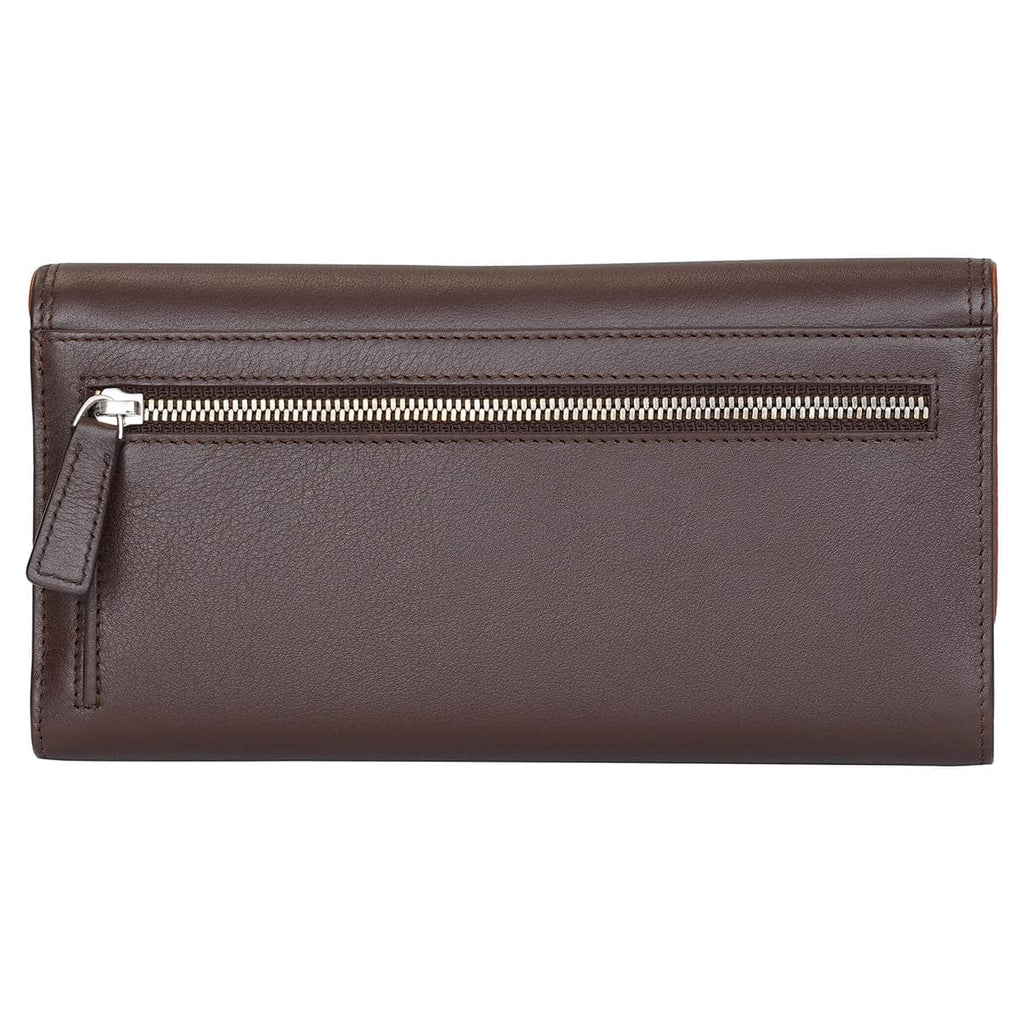 Mancini Sonoma Women’s Leather Quad fold Wallet with Enhanced RFID Protection Mancini
