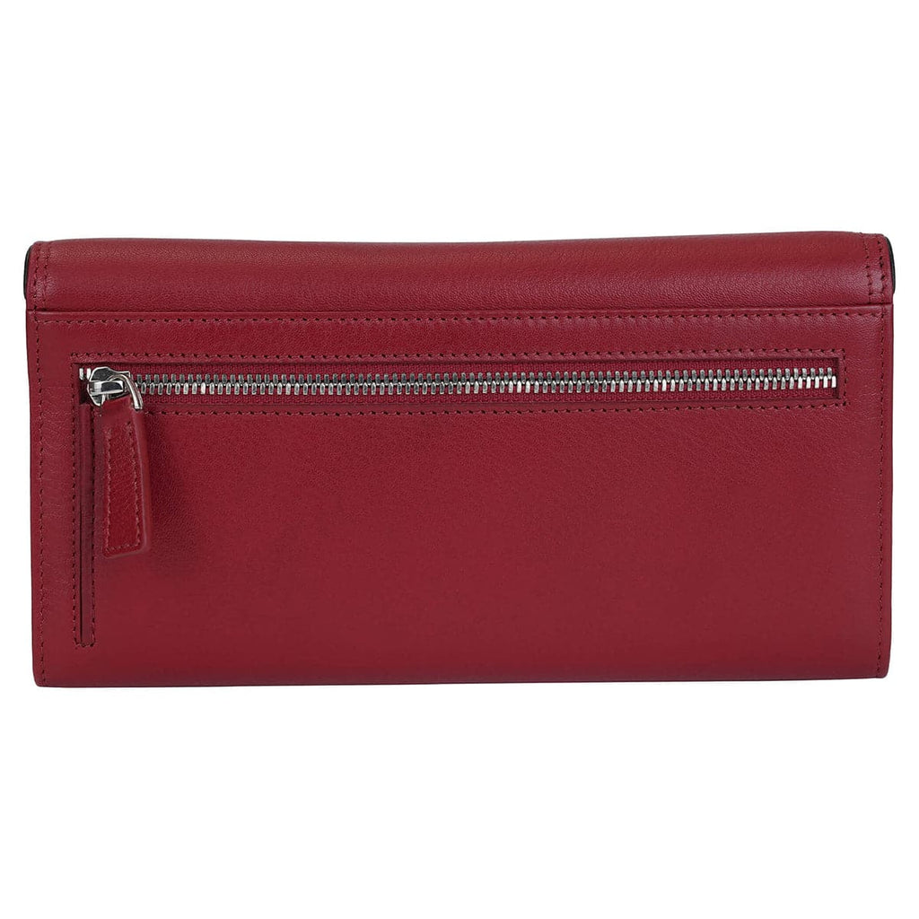 Mancini Sonoma Women’s Leather Quad fold Wallet with Enhanced RFID Protection Mancini