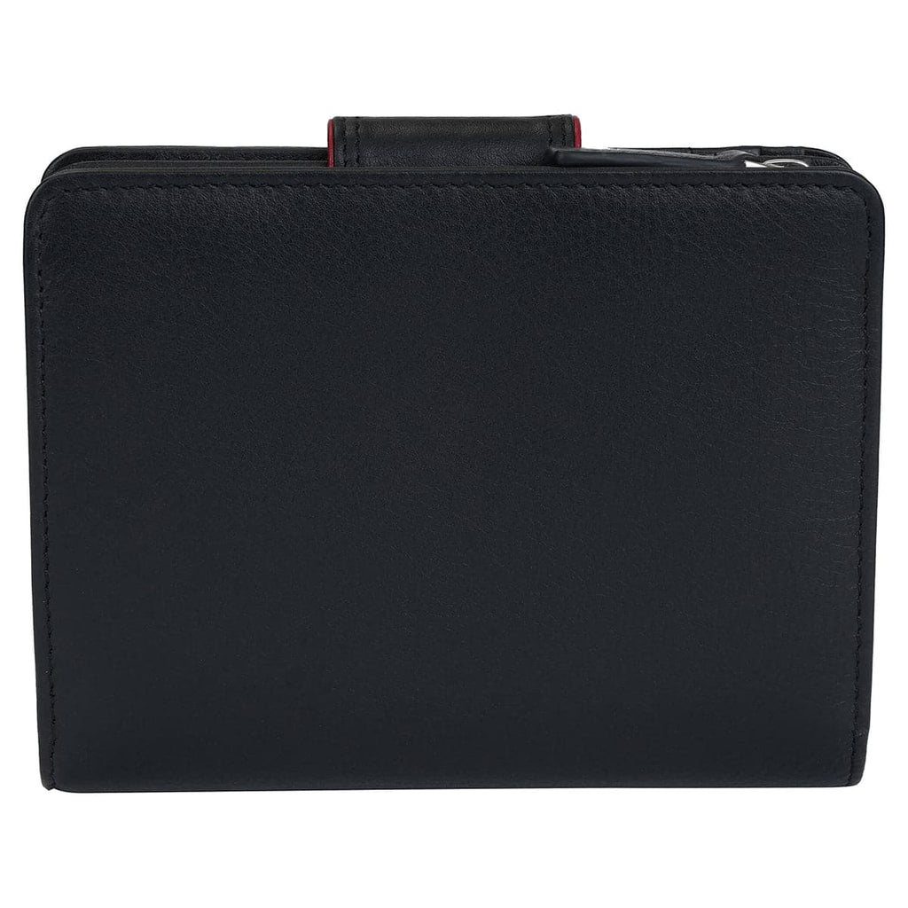 Mancini Sonoma Women’s Medium Leather Clutch Wallet with Enhanced RFID Protection Mancini