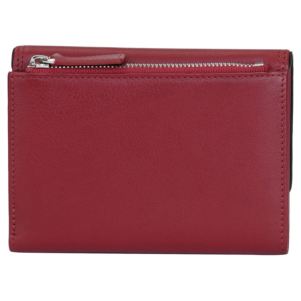 Mancini Sonoma Women’s Medium Flapover Clutch Wallet with RFID Protection Mancini