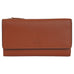 Mancini Sonoma Women’s Medium Flapover Clutch Trifold Wallet with RFID Protection Mancini