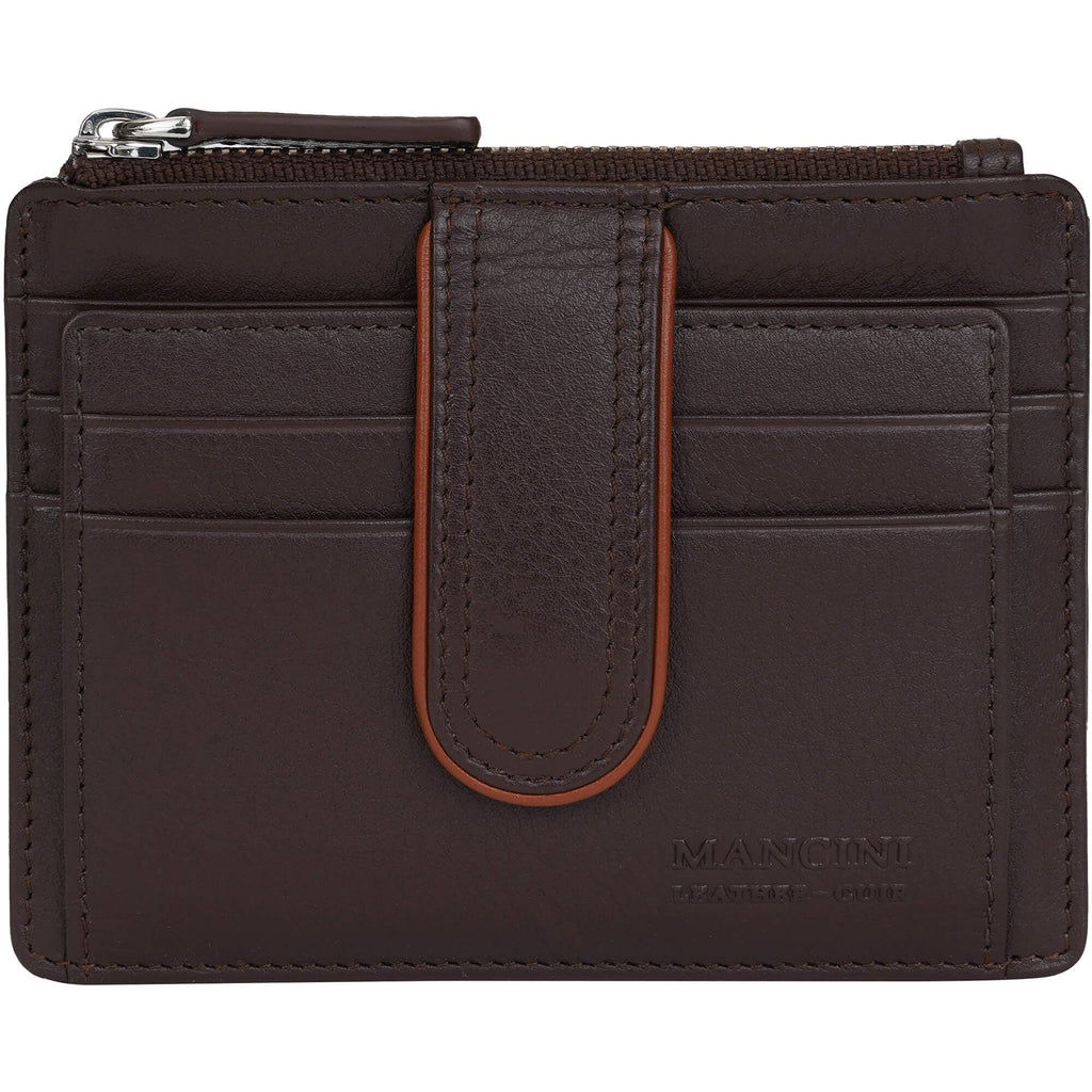 Mancini Sonoma Women’s Card Case with Enhanced RFID Protection Mancini