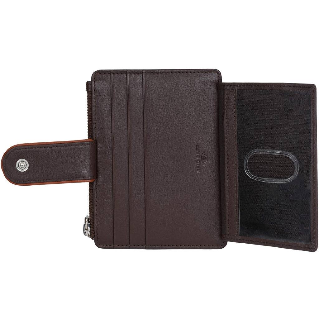 Mancini Sonoma Women’s Card Case with Enhanced RFID Protection Mancini