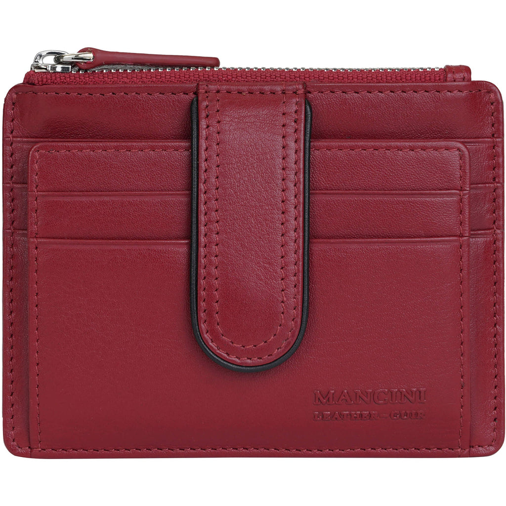 Mancini Sonoma Women’s Card Case with Enhanced RFID Protection Mancini