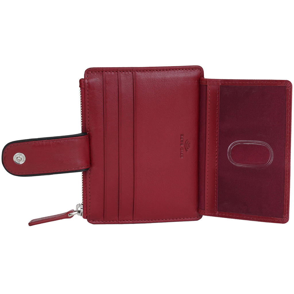 Mancini Sonoma Women’s Card Case with Enhanced RFID Protection Mancini