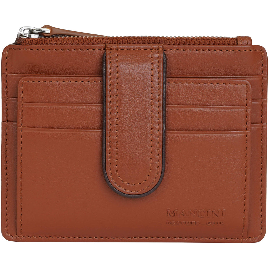 Mancini Sonoma Women’s Card Case with Enhanced RFID Protection Mancini