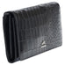 Mancini Croco2 Women’s Trifold Wallet with Enhanced RFID Security Mancini