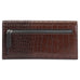 Mancini Croco2 Women’s Trifold Wallet with Enhanced RFID Security Mancini