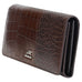 Mancini Croco2 Women’s Trifold Wallet with Enhanced RFID Security Mancini