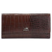 Mancini Croco2 Women’s Quad Fold Wallet with Enhanced RFID Security Mancini