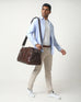 Boconi Tyler Tumbled Cargo Duffle (Copy) Boconi