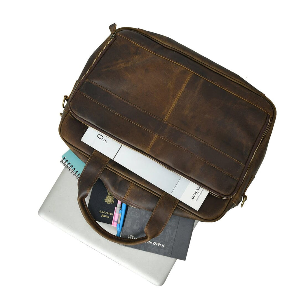 Hudson Office Briefcase Classy Leather Bags