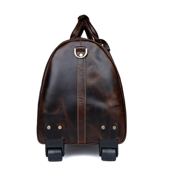 Large Capacity Cowhide Trolley Travel Bag Social Buzz eSIMs