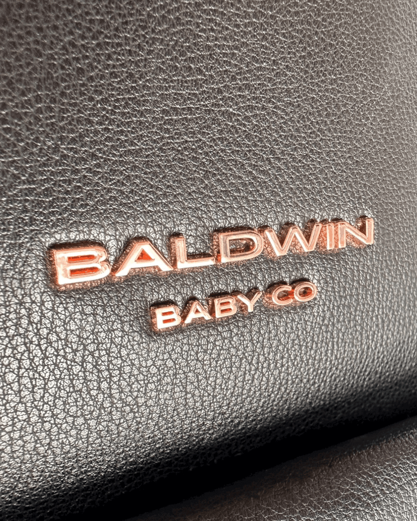 The Daphne Diaper Bag - Onyx Baldwin Baby Company