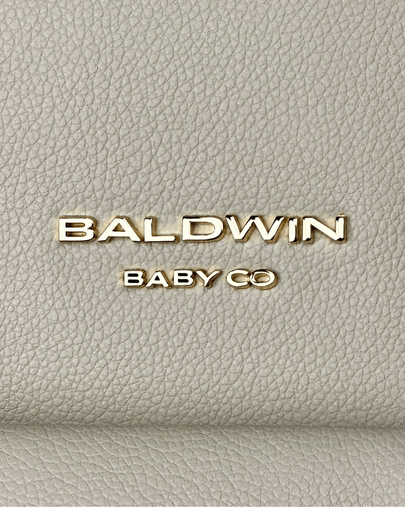 The Daphne Diaper Bag - Sandstone Baldwin Baby Company