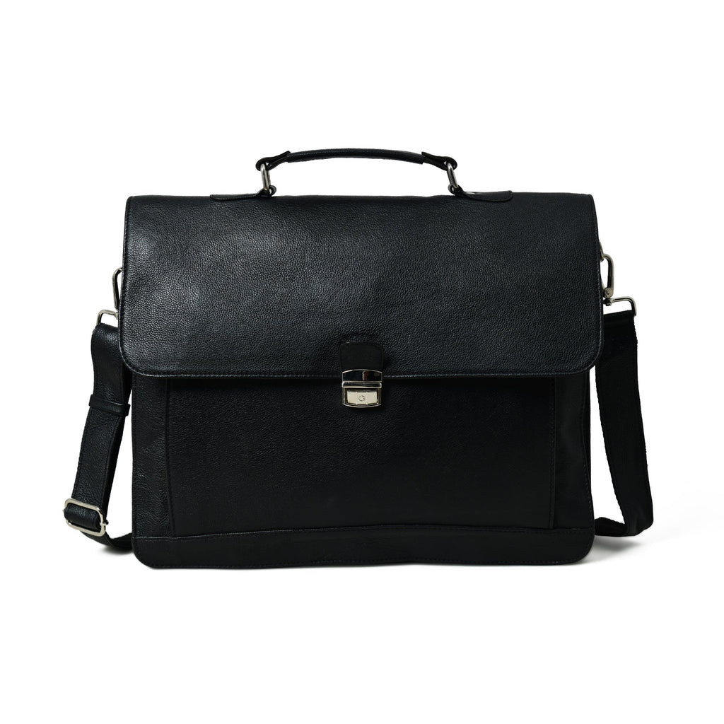 Business Attache Laptop Bag - Italian Finish Classy Leather Bags