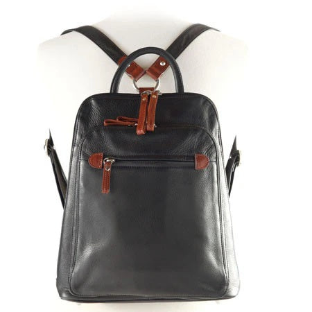 Osgoode Marley Medium Leather Organizer Backpack 7107 Osgoode Marley