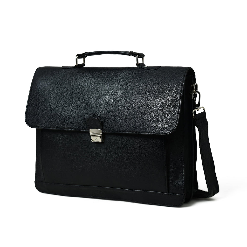 Business Attache Laptop Bag - Italian Finish Classy Leather Bags