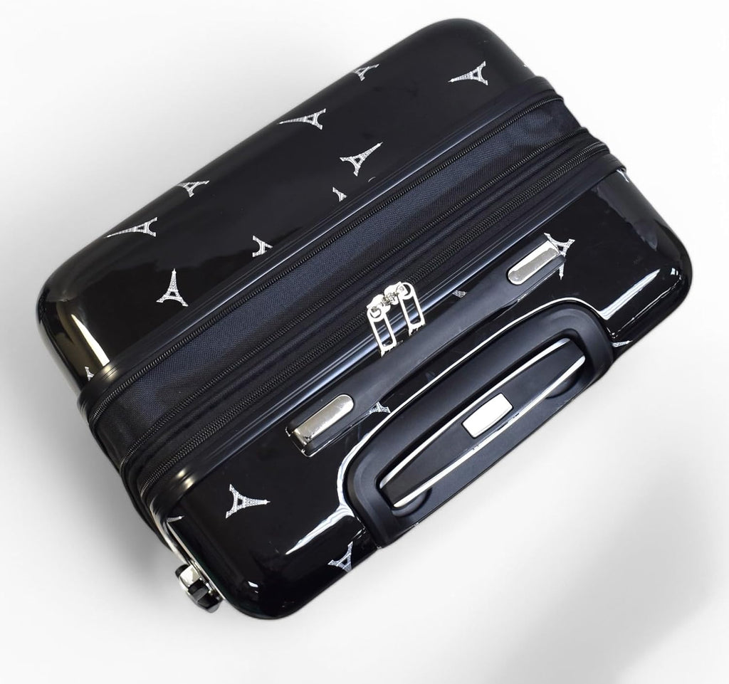 Betty Boop-Themed Paris Hard Side Luggage Set. Carry-on, Medium and Large Checked Dony Corp.