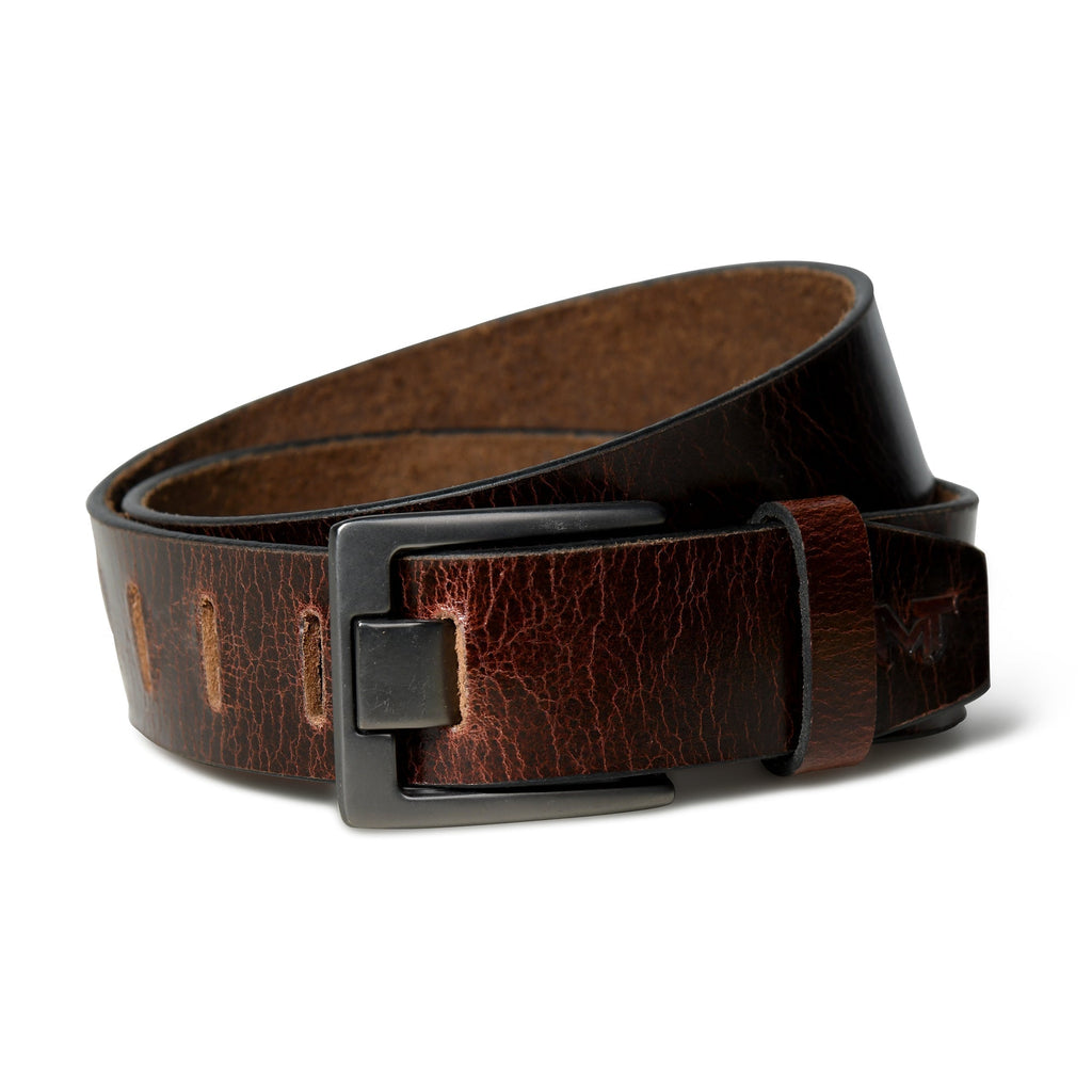 Pinecrest Dark Brown Leather Belt Classy Leather Bags