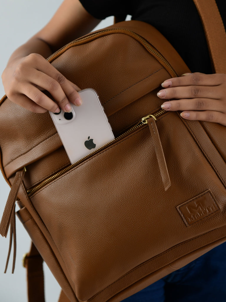 Mini Journey Leather Backpack Classy Leather Bags